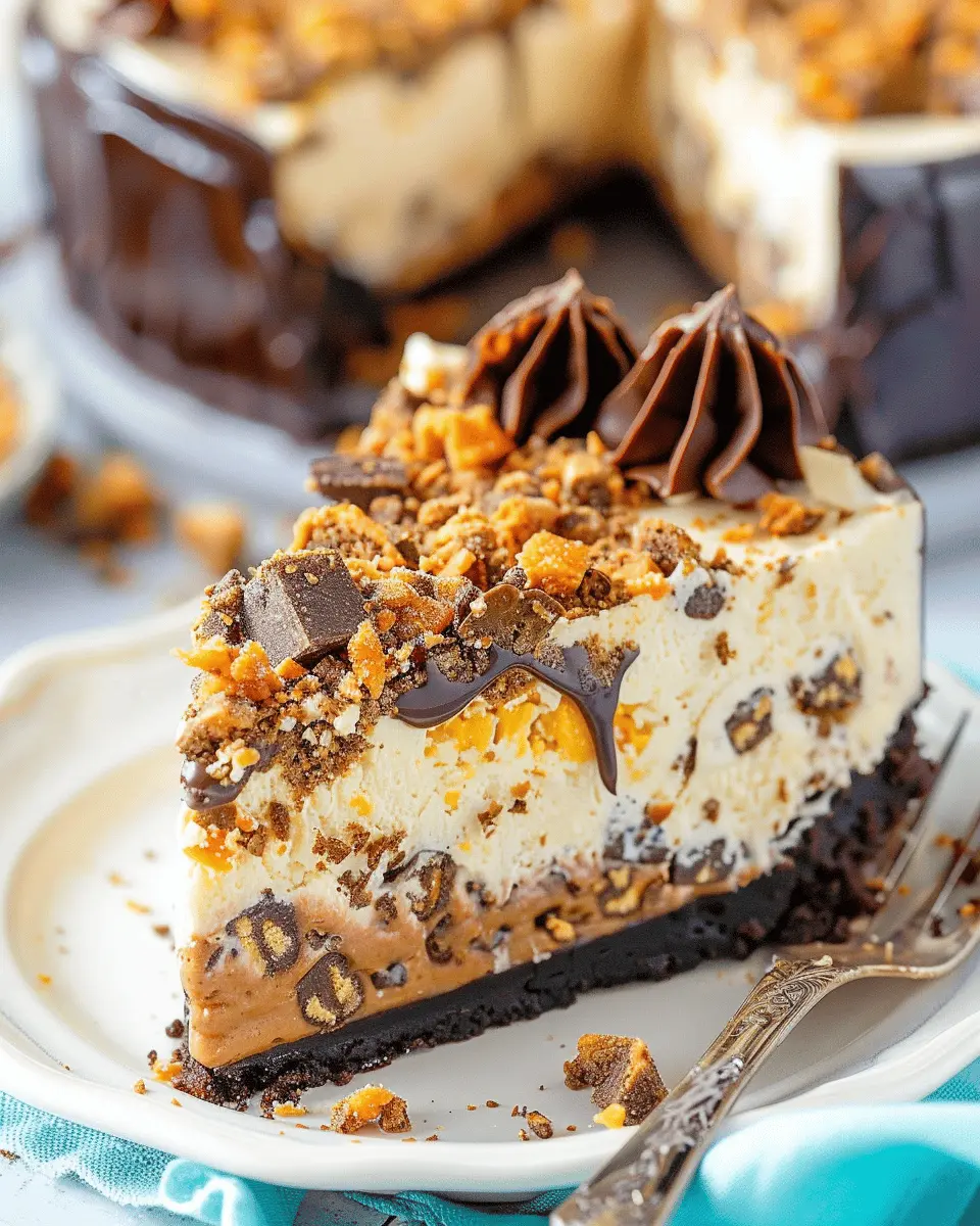 Butterfinger Cheesecake Delight: An Indulgent Homemade Treat