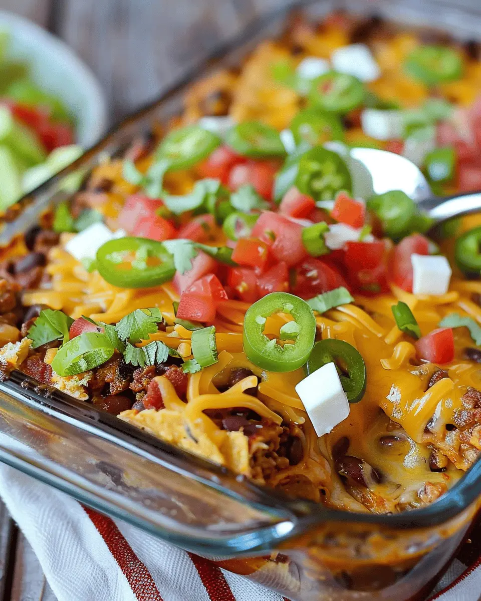 Walking Taco Casserole: A Delicious Twist with Turkey Bacon