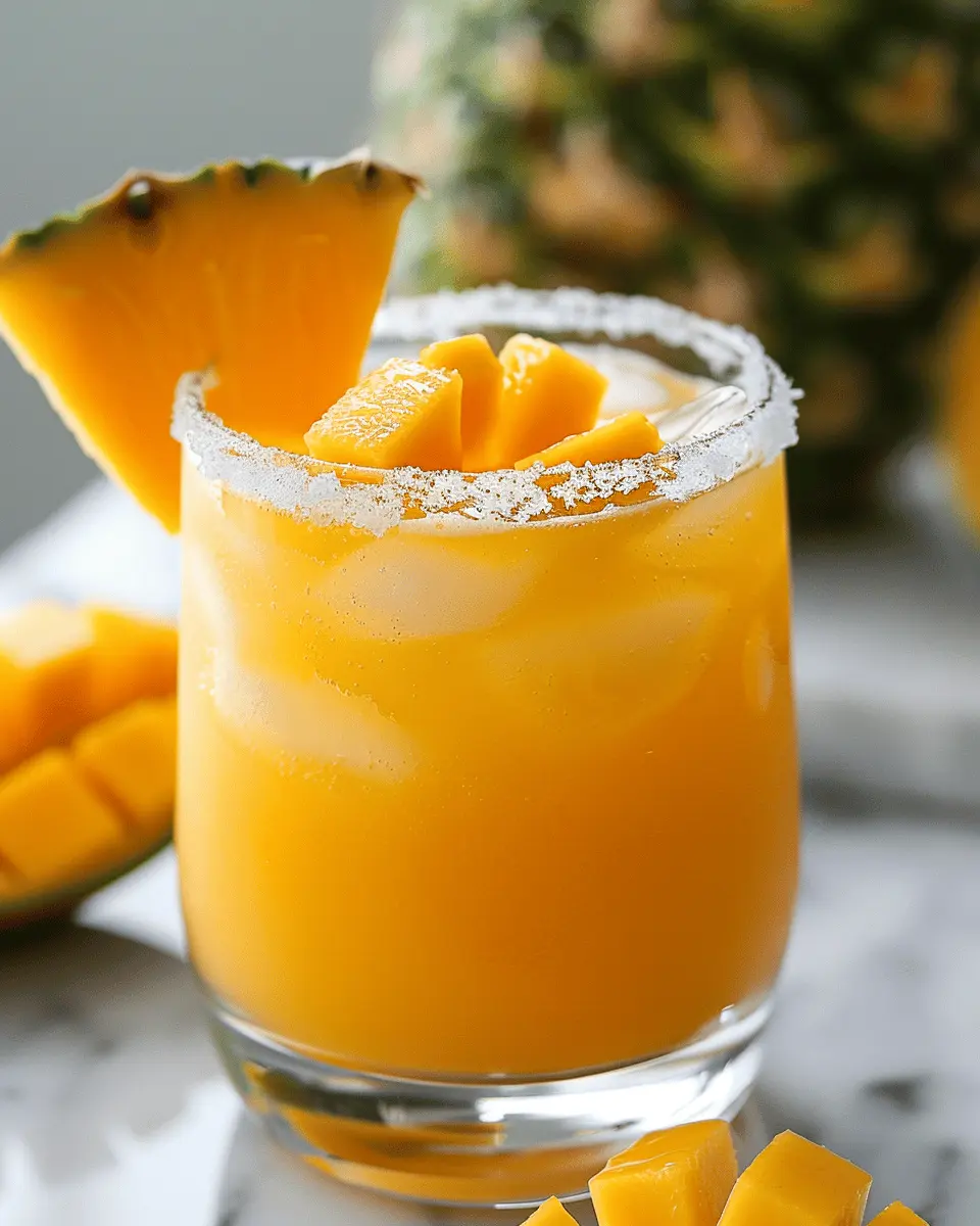Tropical Mango Punch: A Refreshing and Easy Summer Delight