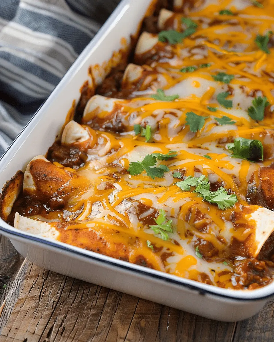 Shredded Beef Enchiladas: Easy Comfort Food for Any Occasion
