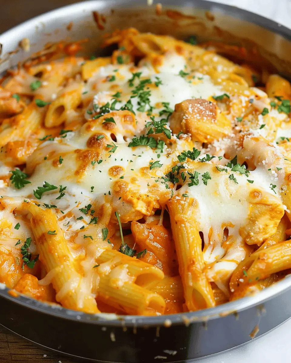 Cheesy Chicken Pasta with Turkey Bacon: Easy Comfort Food Delight