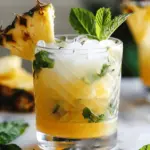 Pineapple Coconut Mojito