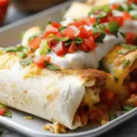 Baked Chicken Chimichanga Recipe