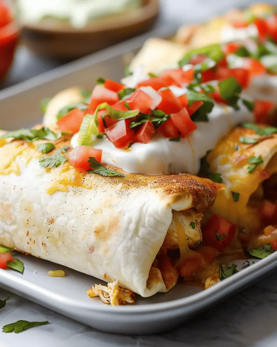Baked Chicken Chimichanga: The Easy Way to Enjoy Homemade Flavor