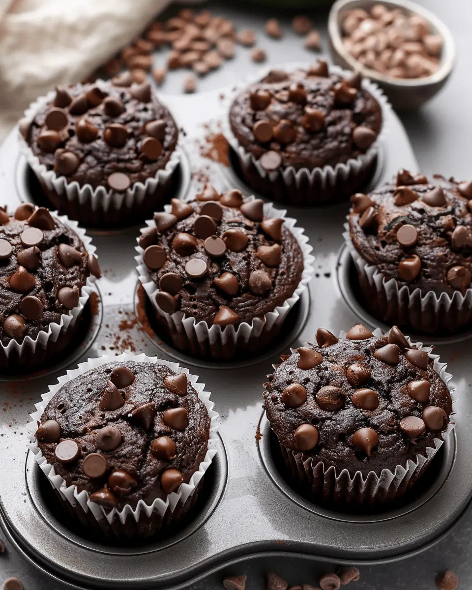 Moist Chocolate Zucchini Muffins: Indulgent & Easy to Make