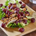 California Grape and Chicken Salad with Lemon-Balsamic Vinaigrette