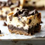 Chocolate Chip Cheesecake Bars