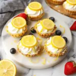 Mini No-Bake Lemon Cheesecake Tarts