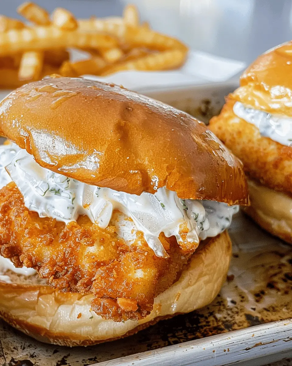 Filet O Fish Copycat: Easy Recipe for Homemade Ocean Flavor