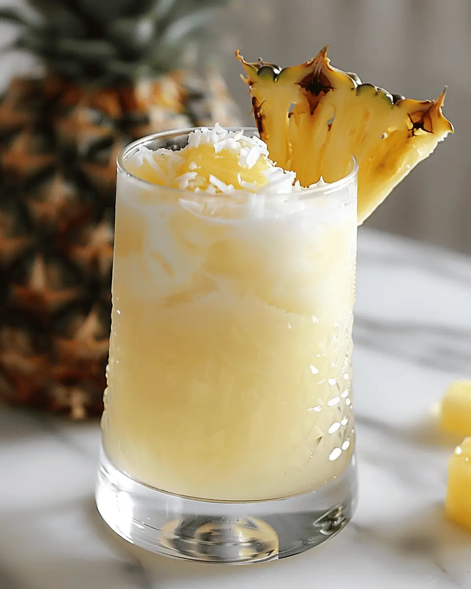 Coconut Pineapple Cooler: The Refreshing Summer Sipper You’ll Love
