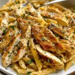 Garlic Parmesan Chicken and Pasta