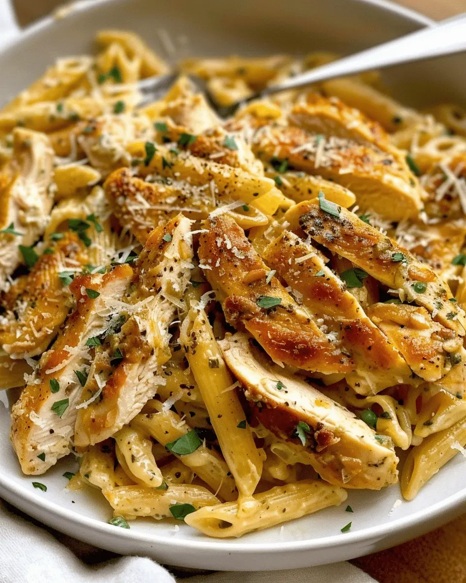 Garlic Parmesan Chicken and Pasta: An Easy Family Favorite Recipe