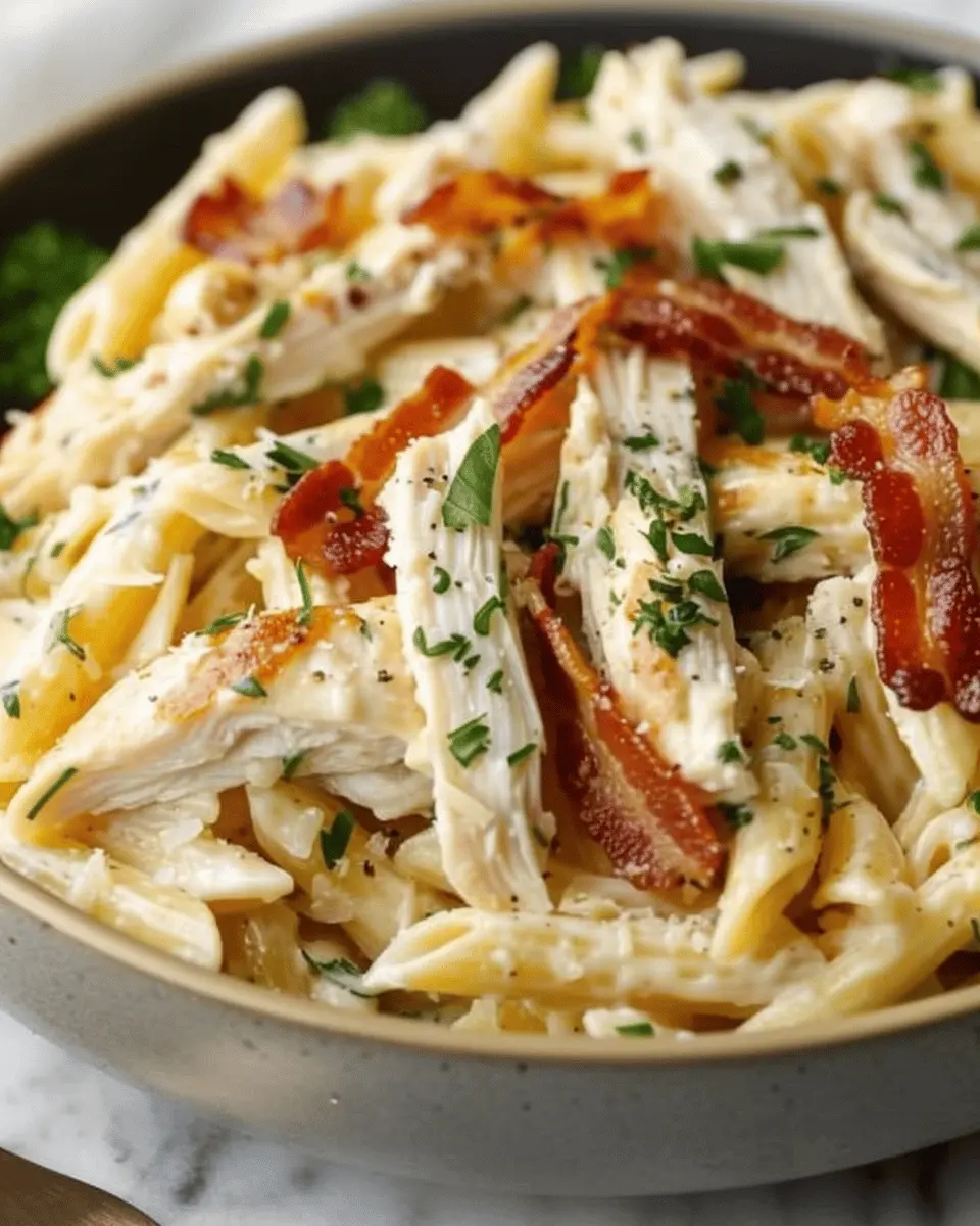 Chicken Bacon Ranch Pasta: A Quick & Easy Comfort Meal