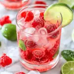 Raspberry Limeade Spritzer
