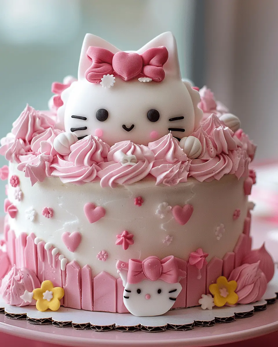 Hello Kitty Cake: Easy Recipe for a Delightful Celebration Treat