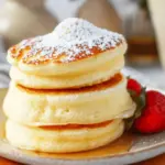 Fluffy Japanese Soufflé Pancakes