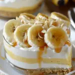 Banana Caramel Cream Dessert