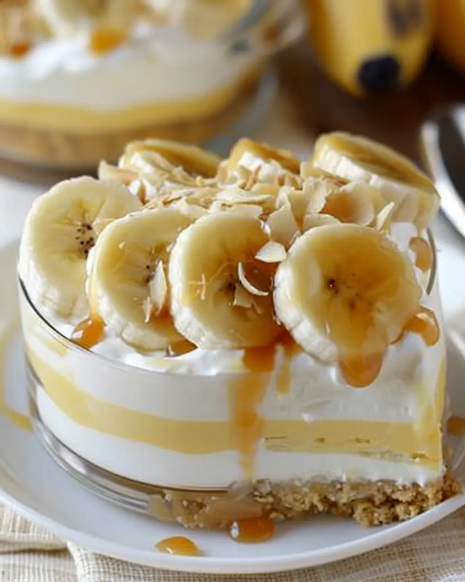 Banana Caramel Cream Dessert: The Best Homemade Indulgence
