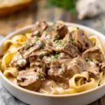 Dump and Go Crockpot Beef Stroganoff