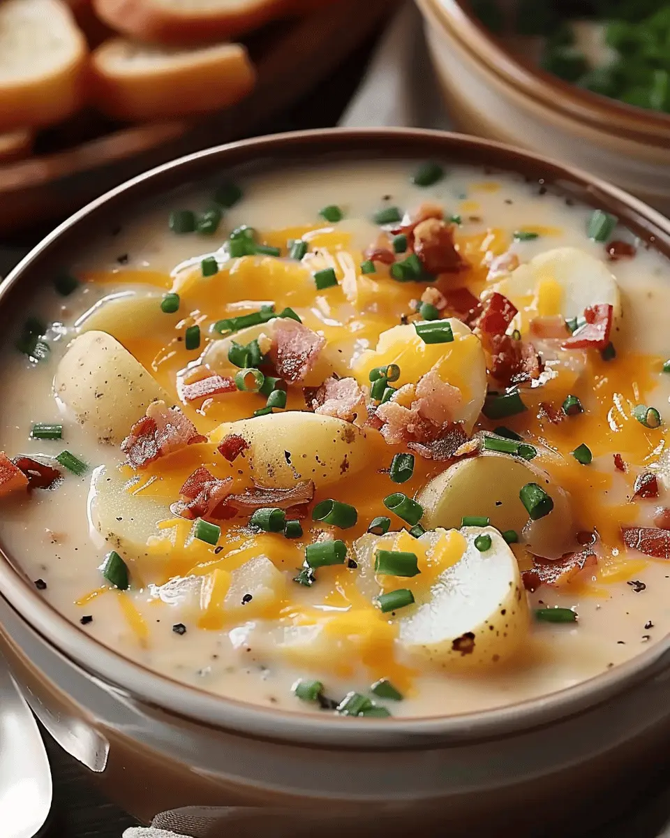 Crock Pot Crack Potato Soup: Indulgent Comfort with Turkey Bacon