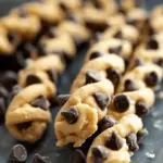 Chocolate Chip Cookie Dough Twists