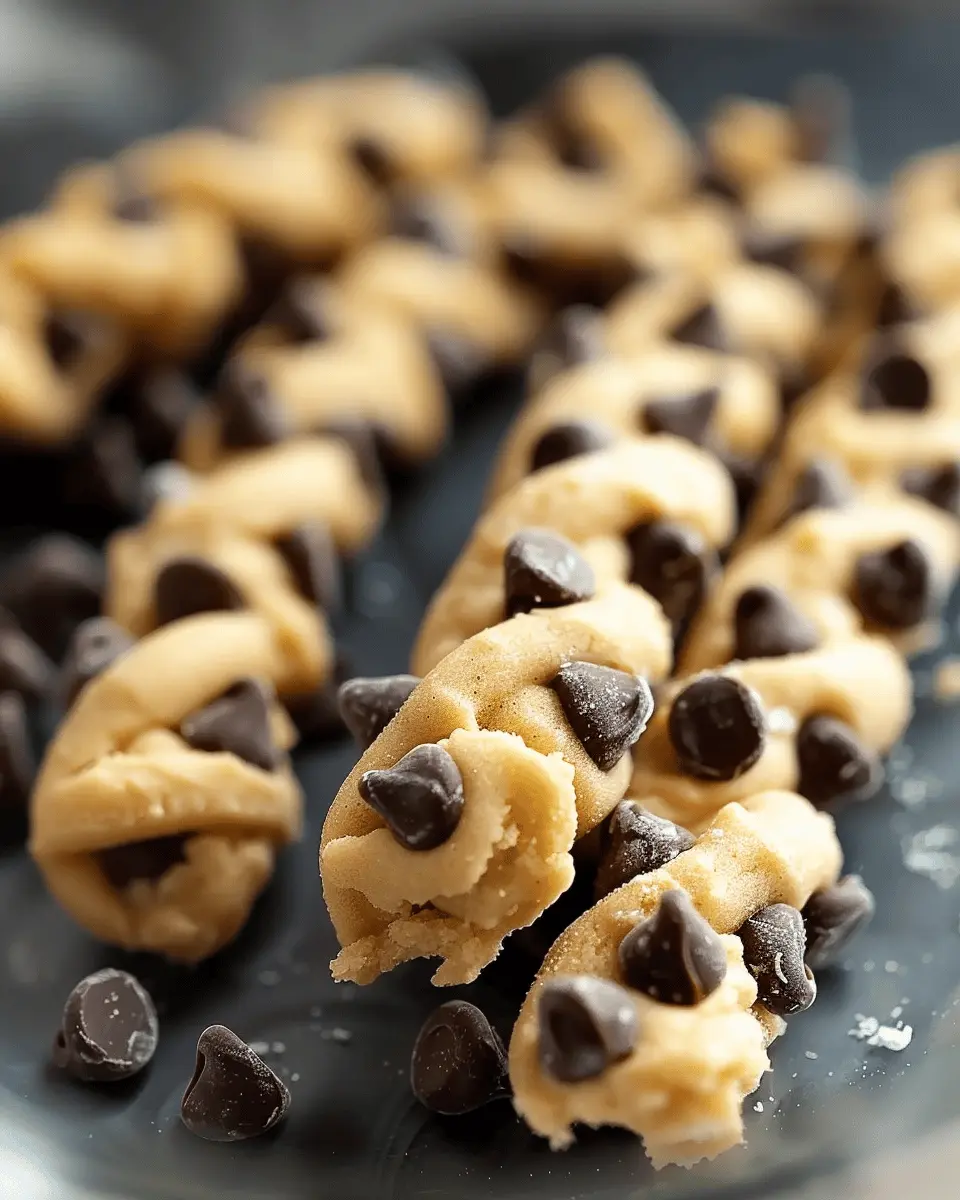 Chocolate Chip Cookie Dough Twists: The Best Indulgent Treat