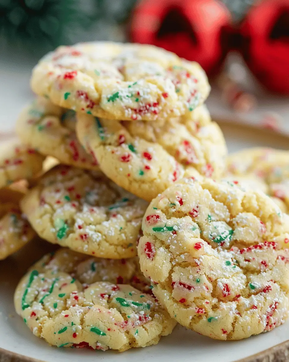 Christmas Gooey Butter Cookies: The Best Festive Treat Recipe