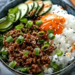 Korean Ground Beef Bowl