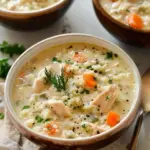Creamy Chicken and Rice Soup