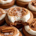 Gingerbread Cheesecake Cookies