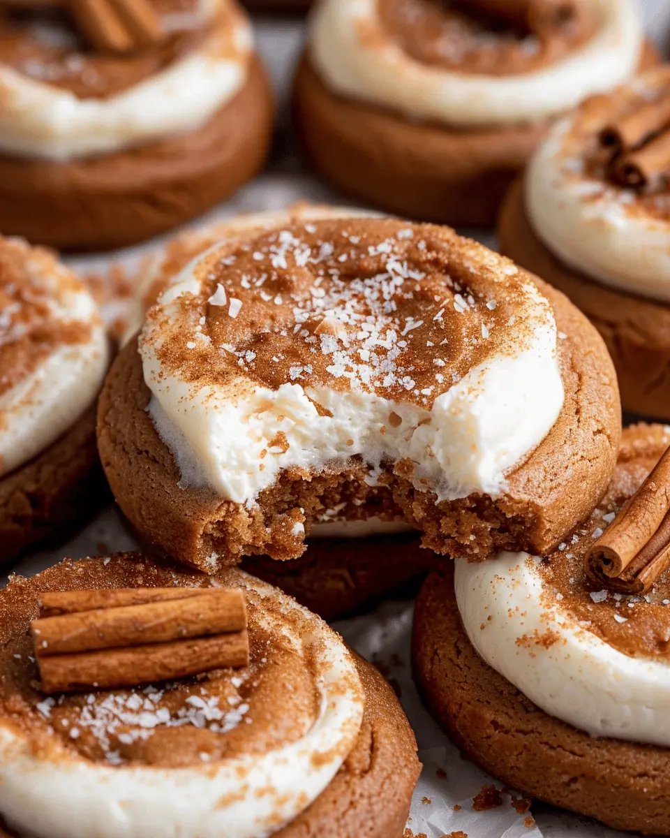 Gingerbread Cheesecake Cookies: Indulgent Holiday Treats to Share