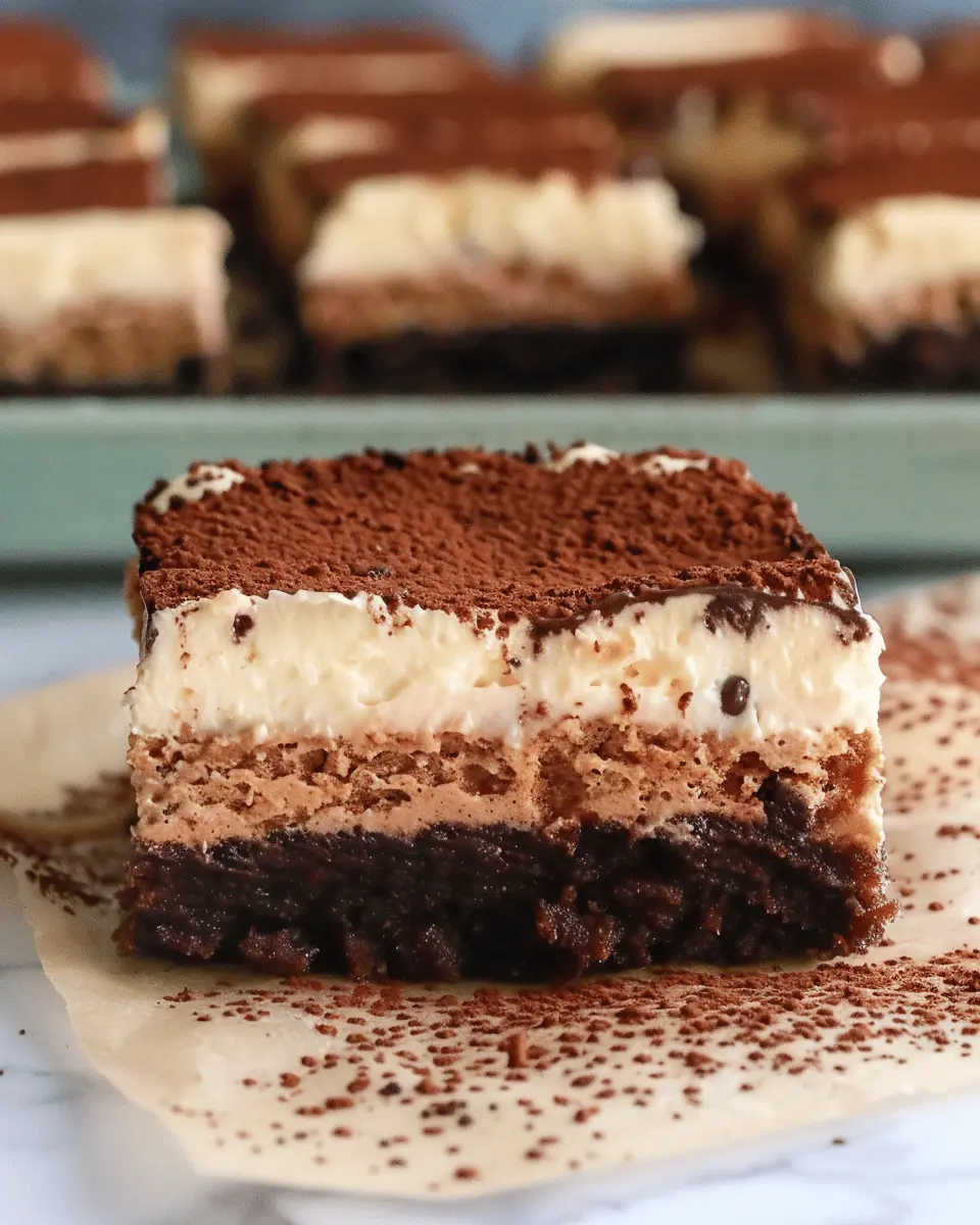 Tiramisu Brownies: The Indulgent Twist Your Tastebuds Need