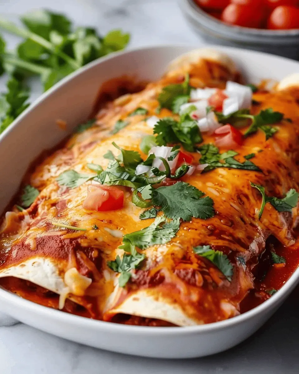 Delicious Chicken Enchiladas: Easy Recipe for a Family Feast