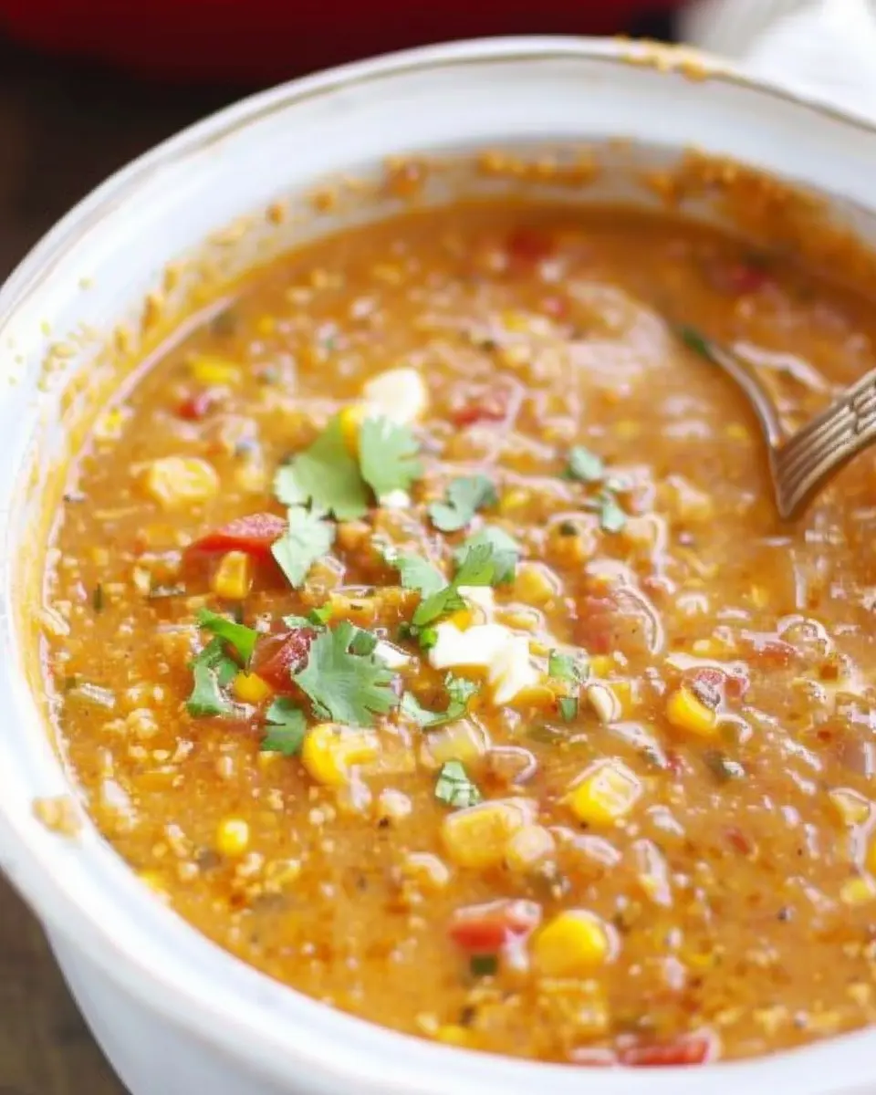 Crockpot Mexican Street Corn Soup: An Easy, Flavorful Delight