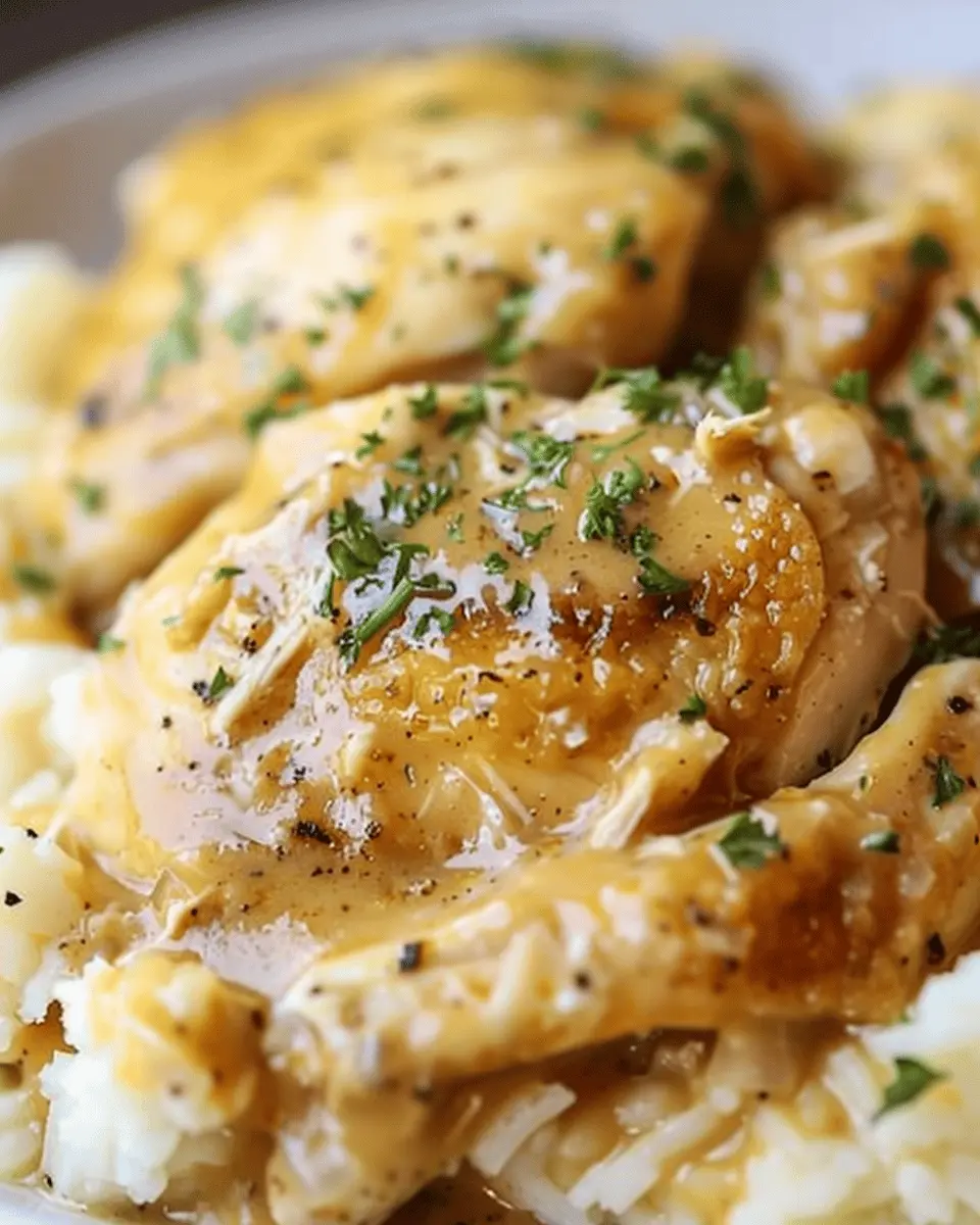 Crockpot Chicken &amp; Gravy: Easy Comfort Food for Any Night