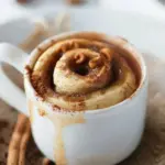 Cinnamon Roll in a Mug
