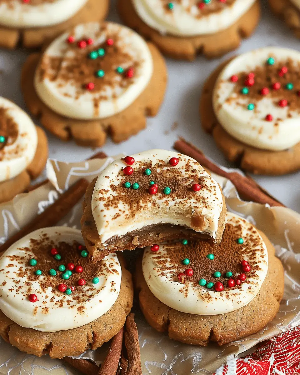 Gingerbread Cheesecake Cookies: The Best Holiday Treat You’ll Love
