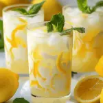 Condensed Milk Lemonade Refreshing Summer Drink Idea
