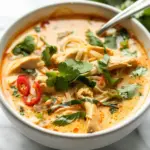 Easy Thai Chicken Curry Soup