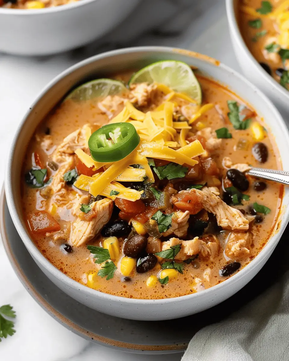Easy Chicken Taco Soup: The Best Comfort Food for Busy Nights