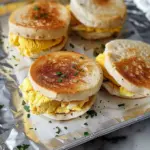 English Muffin Egg Sandwiches
