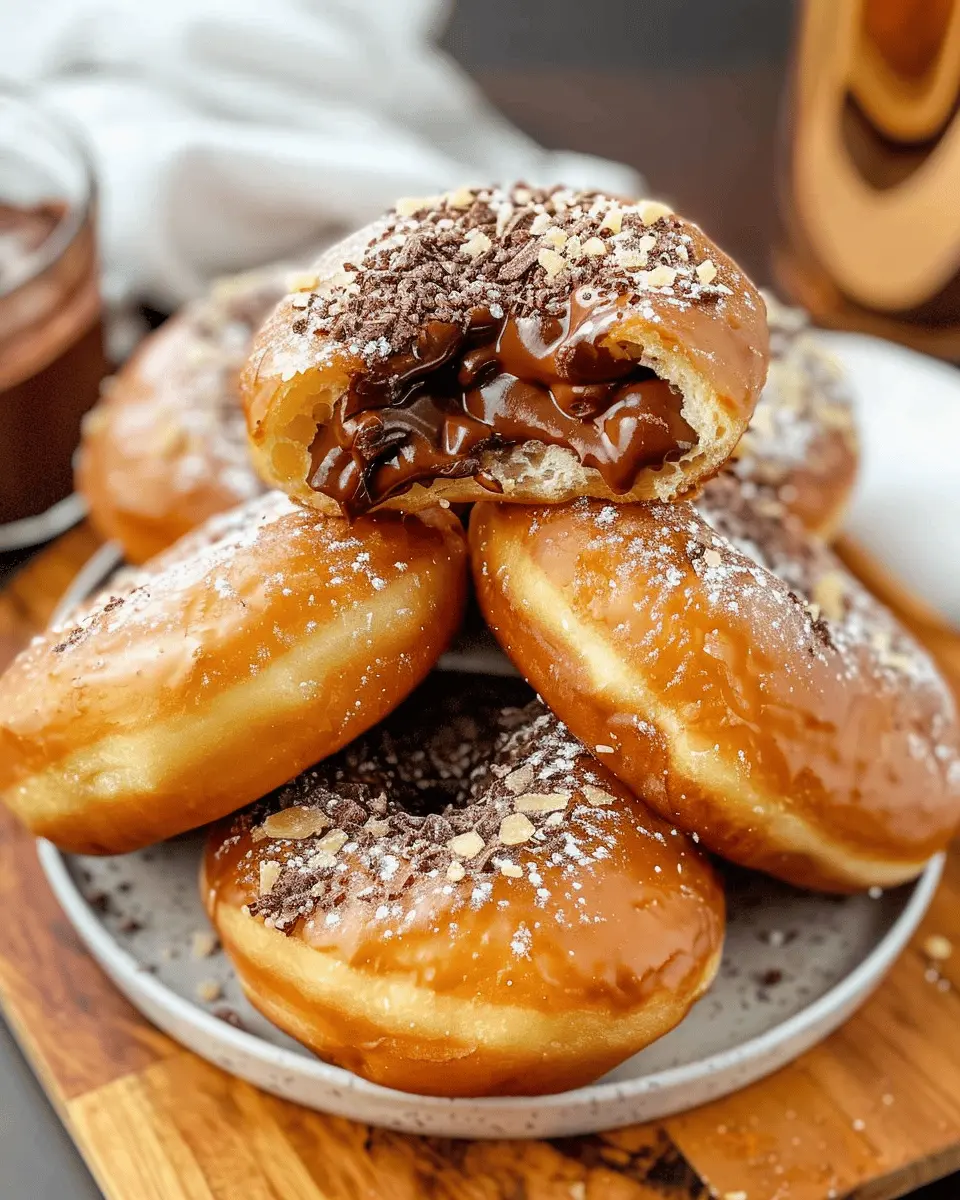 Sugar Donuts Filled With Chocolate: The Best Indulgent Treats at Home