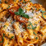 Easy and Creamy Tomato Garlic Pasta Recipe