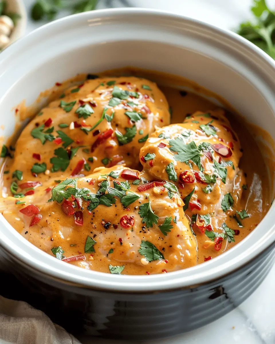Crockpot Thai Peanut Chicken: Easy Comfort Food Delight
