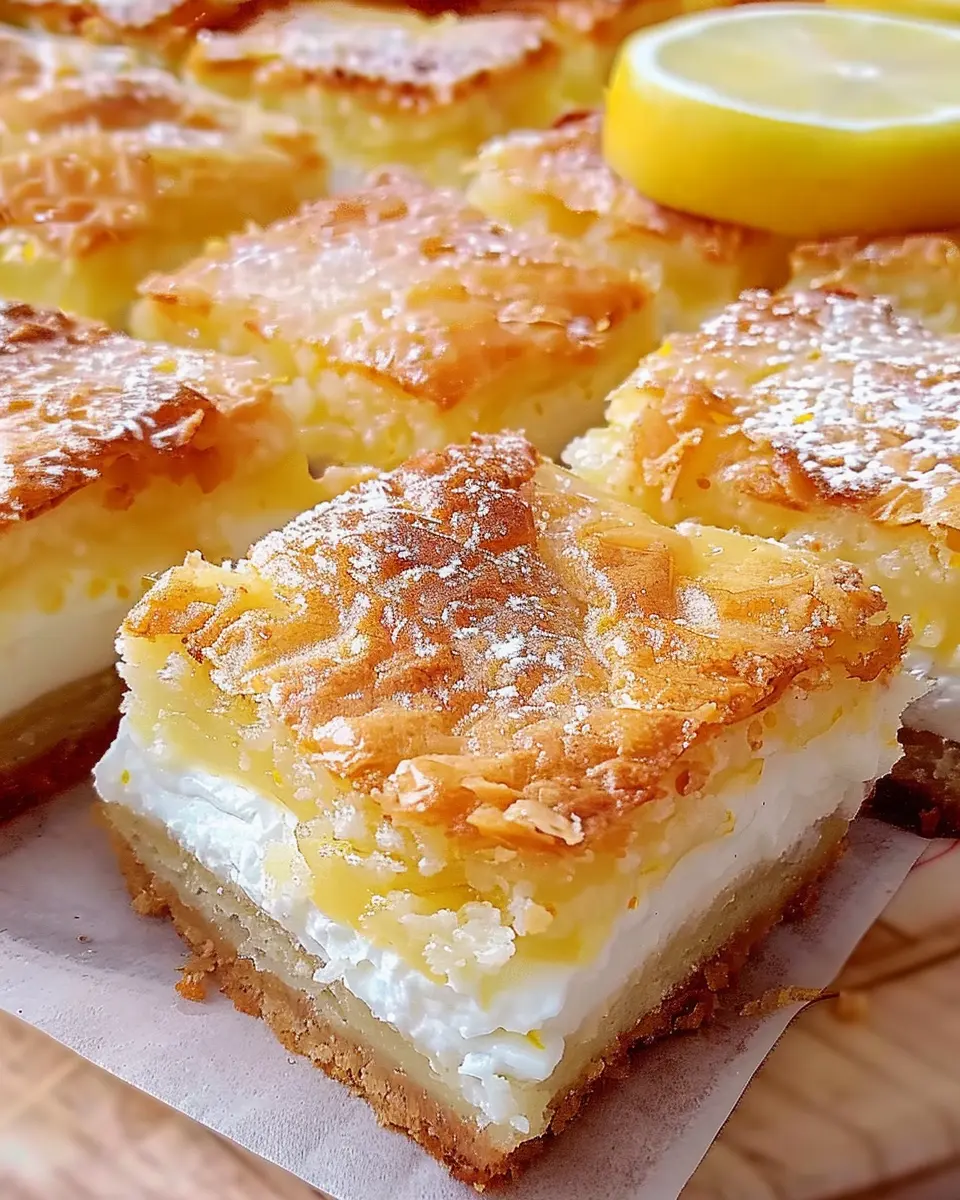 Lemon Cream Cheese Bars: The Best Indulgent Treat to Savor