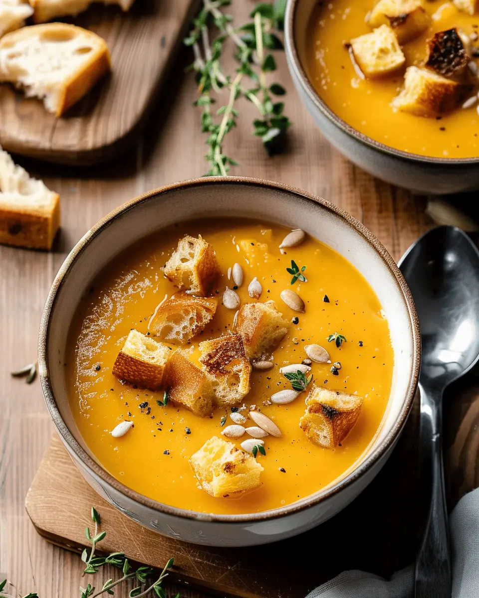 Roasted Butternut Squash Soup Recipe: A Cozy, Healthy Delight