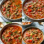 Easy Stuffed Pepper Soup