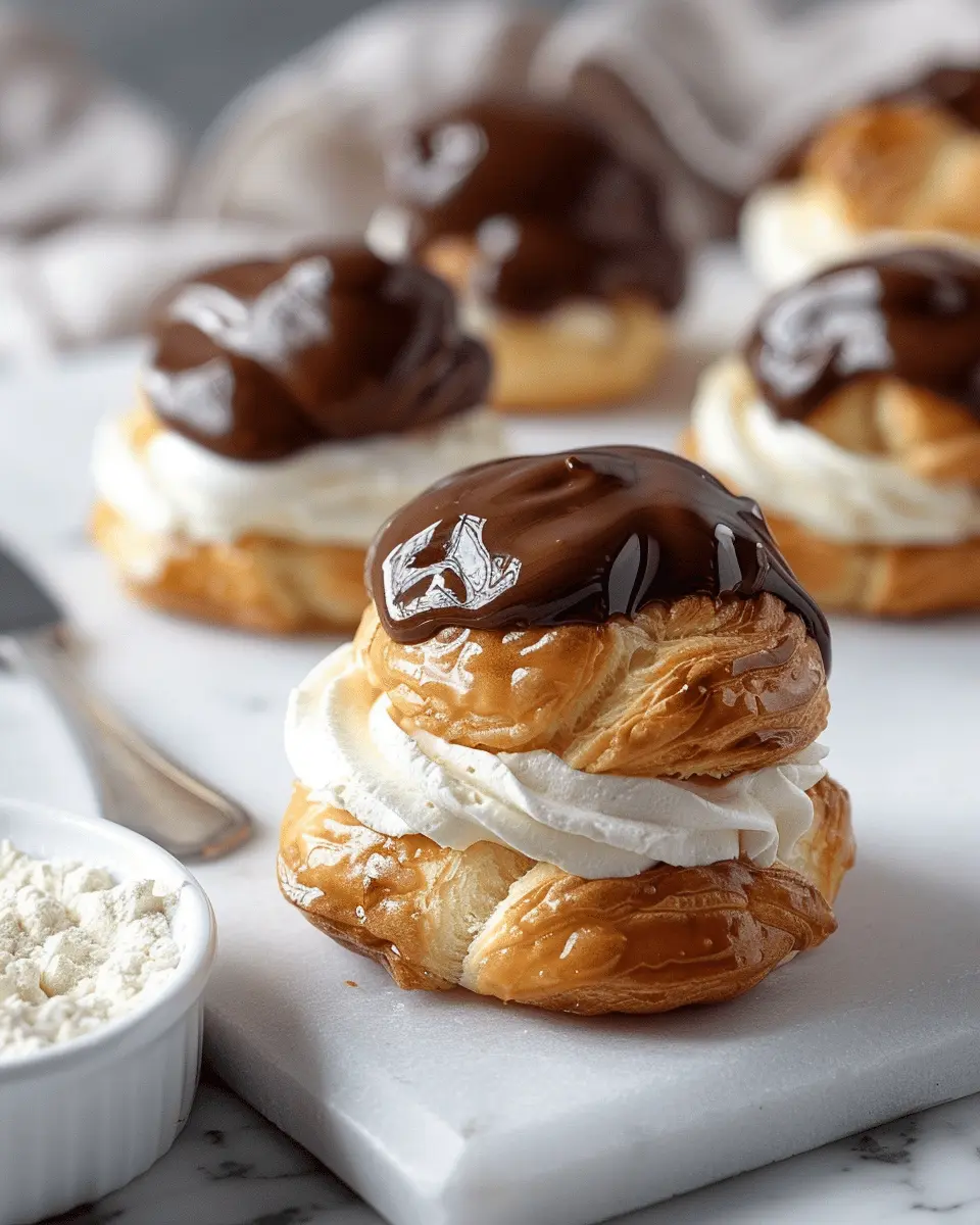 Classic French Profiteroles: Easy Indulgence for Home Chefs
