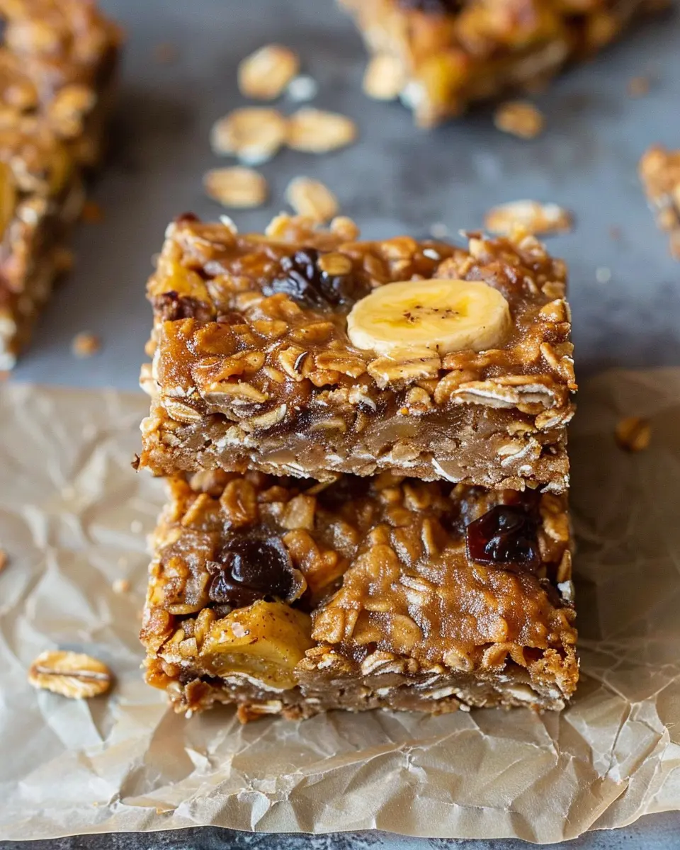 Banana Oatmeal Bars: Easy, Healthy Treat for Any Snack Craving