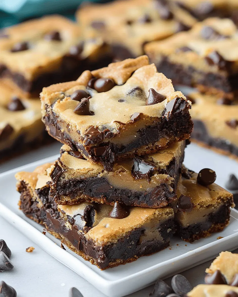 Chocolate Chip Cookie Brownies Recipe: The Best Indulgent Treat